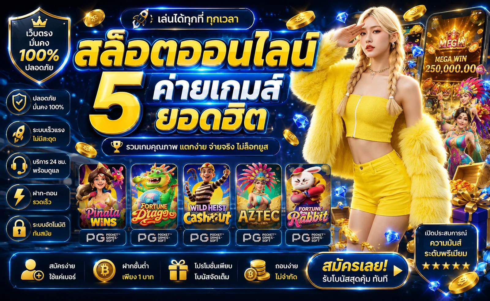 สล็อตออนไลน์ EASYSLOT รวมค่ายเกมสล็อตชั้นนำ